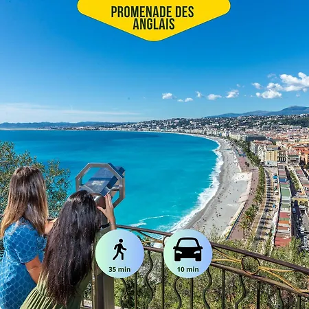 Magnifique Avec Vue Panoramique Nice